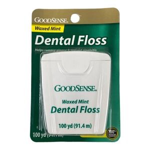 GOOD SENSE Waxed Mint Dental Floss